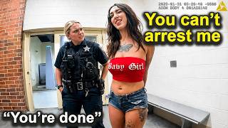 Spoiled Brat ATTACKS Officer with Karambit and Faces PRISON (INSANE)