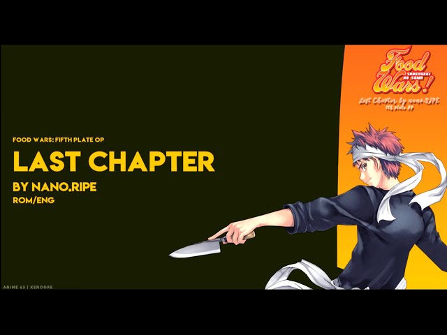 Food Wars! The Fifth Plate - Opening