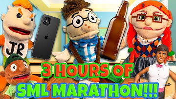 *3 HOURS* OF SML MARATHON TO FALL ASLEEP TO 😴! FUNNIEST JEFFY VIDEOS! #005