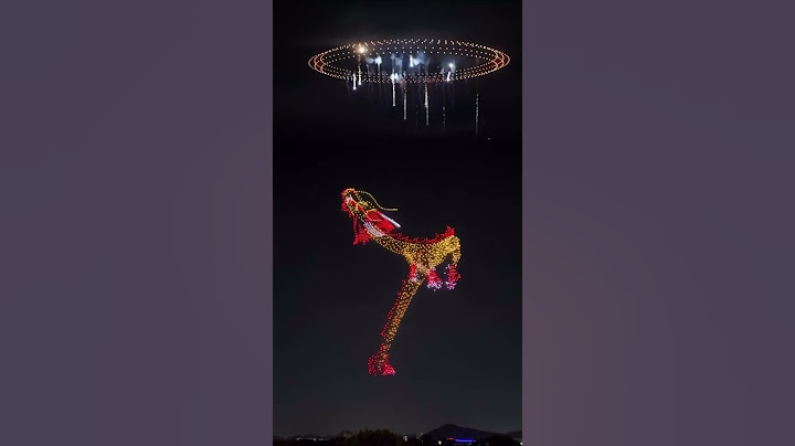 China was on another level with their New Year’s drone show last night 😍🎊