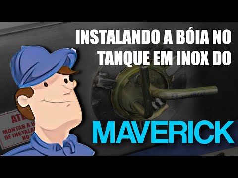 FORD MAVERICK - INSTALANDO A BOIA NO TANQUE DE AÇO INOX, ANTES DE INSTALAR O TANQUE NO CARRO