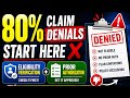 80% Claim Denials Start Here ❌ Eligibility & Prior Auth Explained 🔥