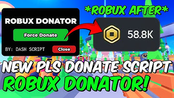 New Pls donate script Robux Donator 💸📜 Easy Robux | Pastebin Link | Latest Working Not Patched 🔥💫