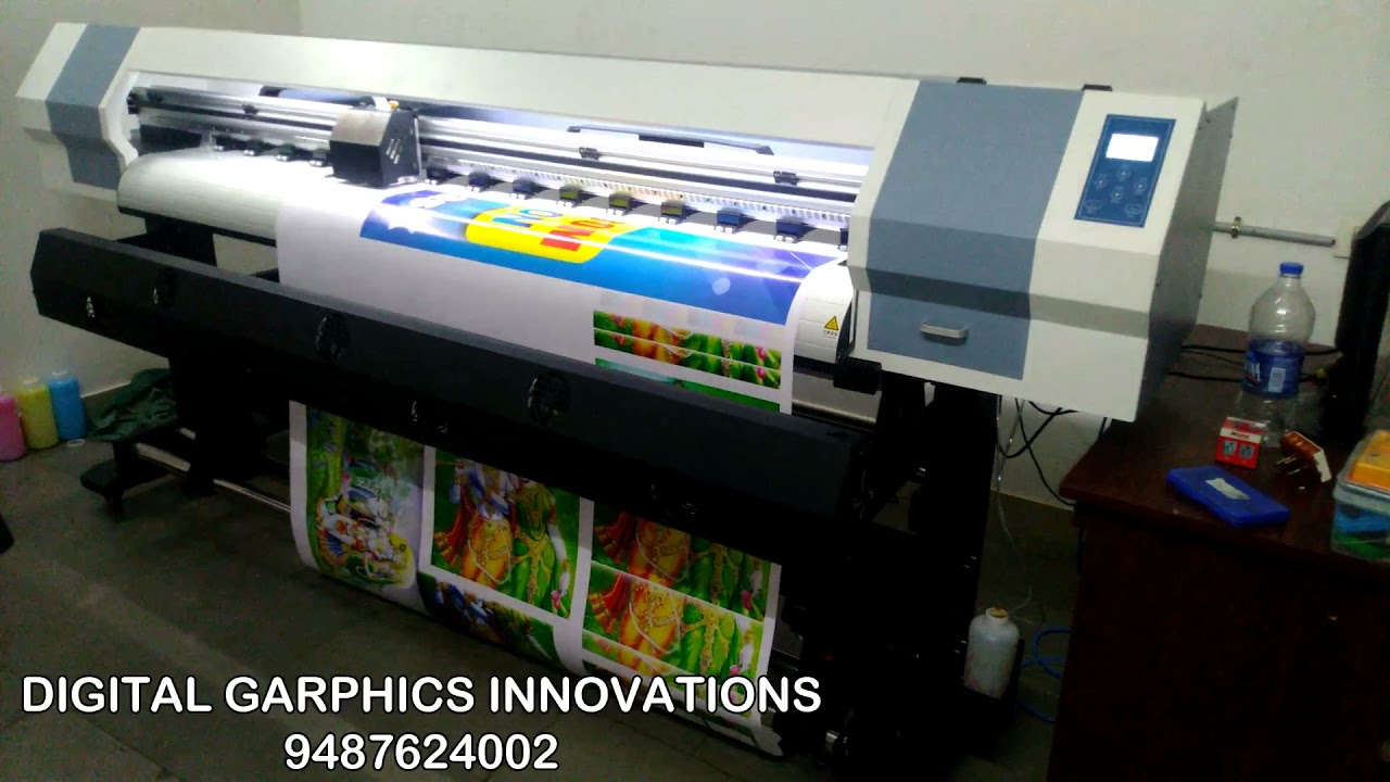 Eco Solvent DX5 Machine l DX5 CMYK Eco Solvent Printer l Imported Eco Solvent Printer
