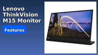 REVIEW (2026): Lenovo ThinkVision M15 Monitor. Features. - YouTube REVIEW (2026): Lenovo ThinkVision M15 Monitor. Features. - YouTube