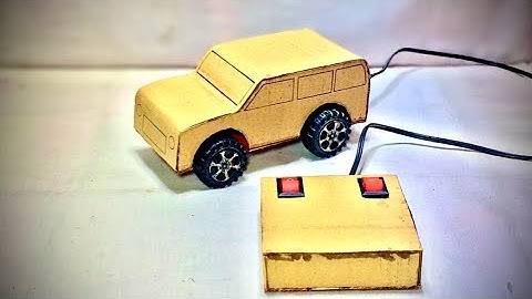 How to make a remote control without dc motor RC car 