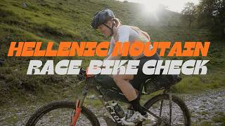 Winning Bike check at Hellenic Mountain Race & what I did differently from Atlas Mountain Race