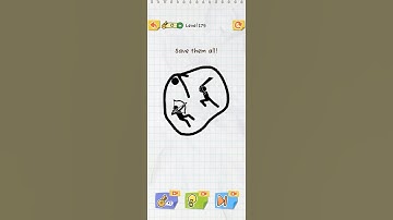 Draw 2 save 😂 ! can I save him 🤣 Level 175 Save Them All 🤣 #puzzlegames​ #puzzle​ #shorts​