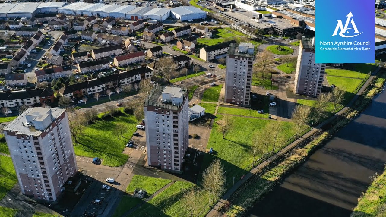 Big plans for North Ayrshire High Flats in Irvine & Saltcoats YouTube