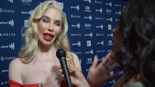 Ts activist/icon Dina Delicious Glaad Awards NYC