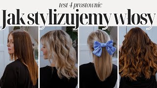 JAK STYLIZOWAĆ WŁOSY: LOKI NA PROSTOWNICĘ | REMINGTON: TEST I PORÓWNANIE 4 PROSTOWNIC