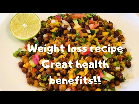 masala-chana-salad-|-weight-loss-recipe-|-healthy-snack