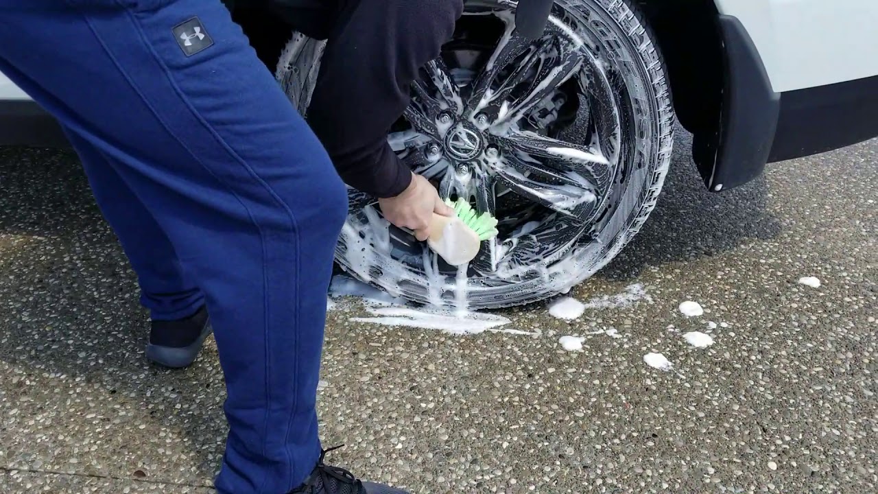 Wheel Cleaning with P&S Brake Cleaner YouTube