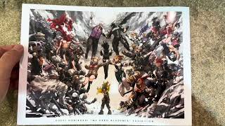 My Hero Academia Artbook Art Exhibition Kohei Horikoshi