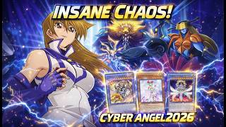 INSANE CHAOS! Cyber Angel 2026 Deck . Oh My Trap Hole! & Lane Restriction![CORI]