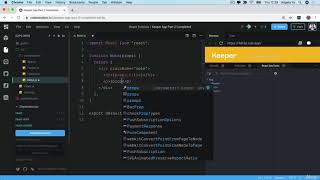 26  Keeper App Project   Part 2