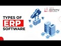 Types Of ERP Software | Types Of ERP Systems | How Many Types Of ERP | Types Of ERP Architecture