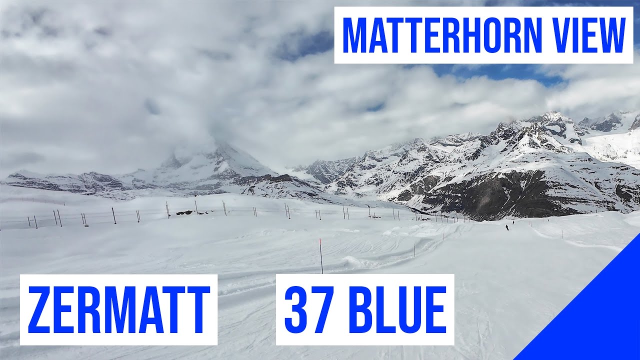 Zermatt, 37 🔵 BLUE - BLAU (Matterhorn View, Riffelhorn) #1 🇨🇭