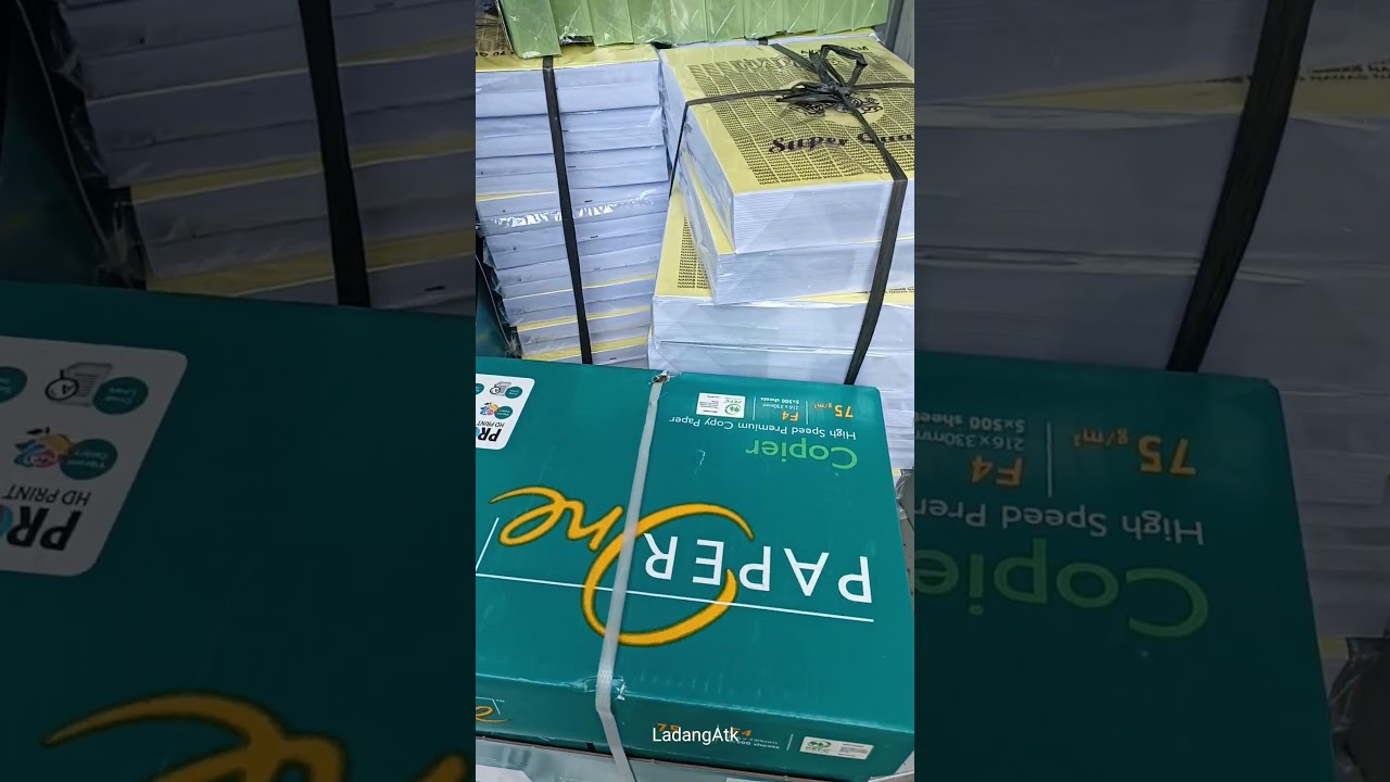 READY STOK KEMBALI !!! PaperOne Kertas HVS F4 75 gram, Sidu Hvs A4 75 gram , PaperOne A4 80 gram