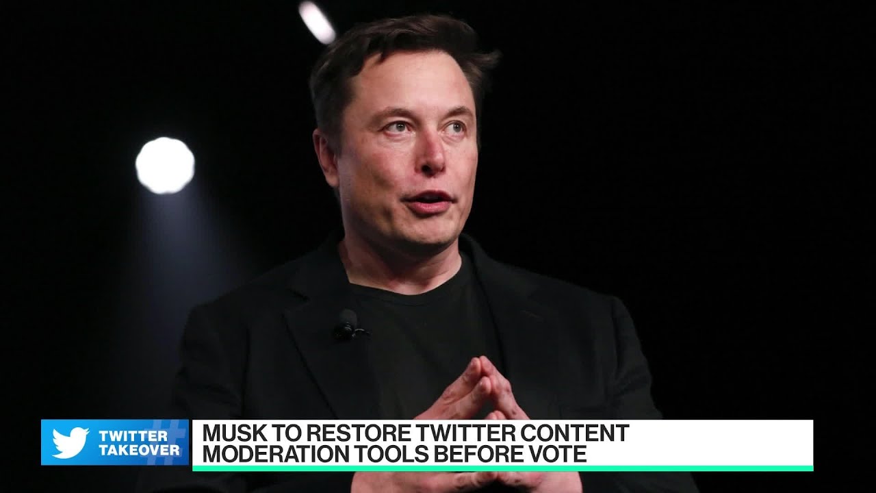 Elon Musk, Twitter and Why Online Speech Gets Moderated - Bloomberg