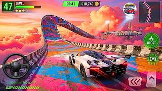 🔥 IMPOSSIBLE Mega Ramp Challenge 😱 Extreme Car Stunts Simulator 2026 Gameplay screenshot 2