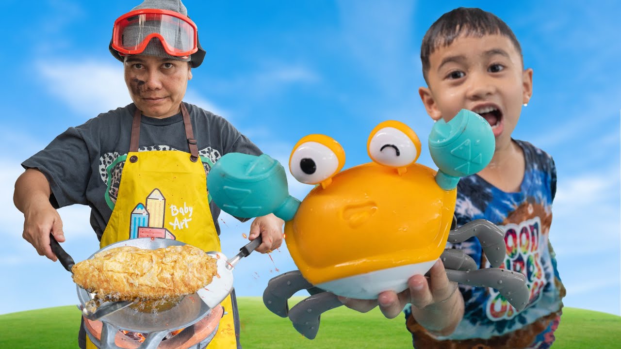 น้องโปรดอยากกิน ไข่เจียวปูเจ๊ฝี 20 บาท