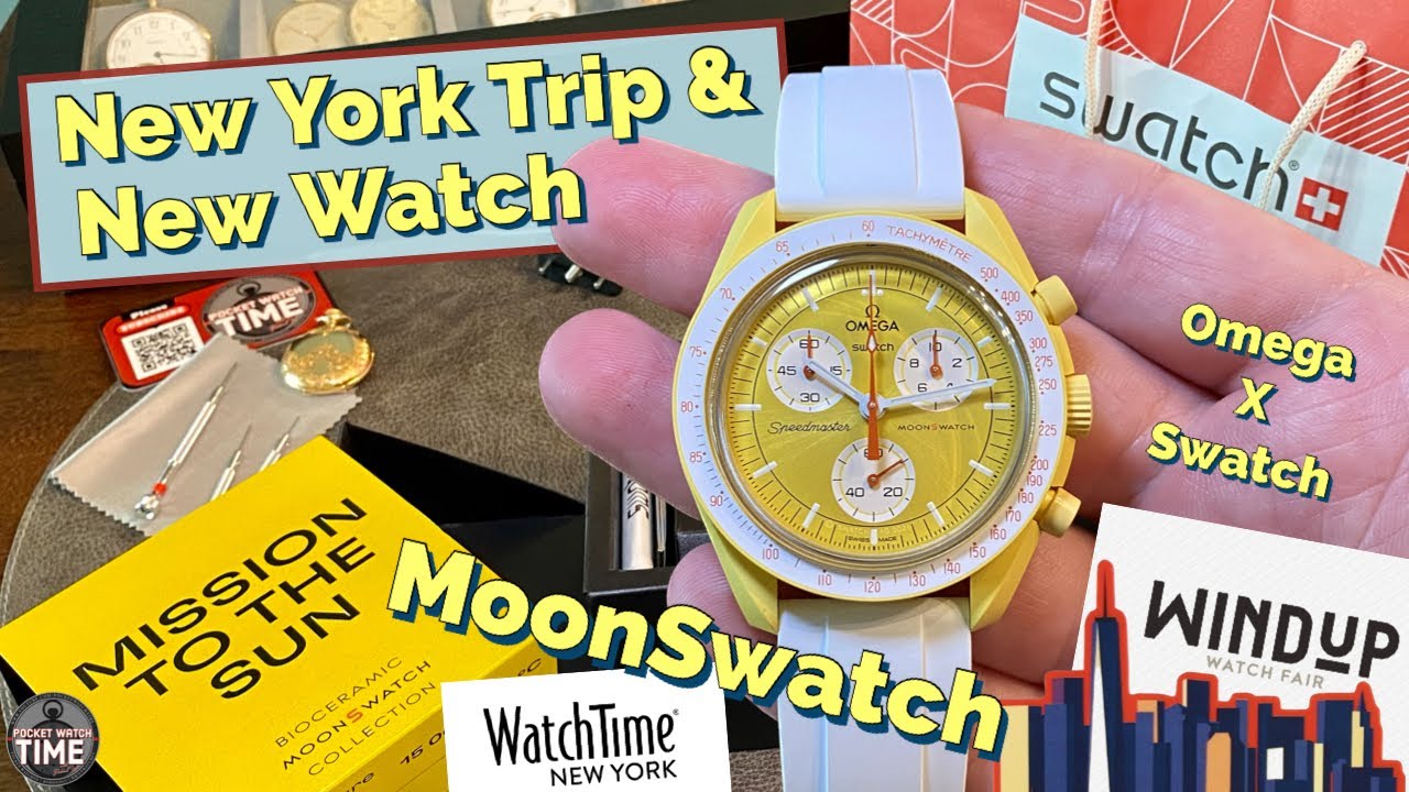 Swatch X Omega MoonSwatch 