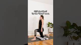 Stiff shoulders? The "shrug" reset. #shoulderrelief #tightshoulders