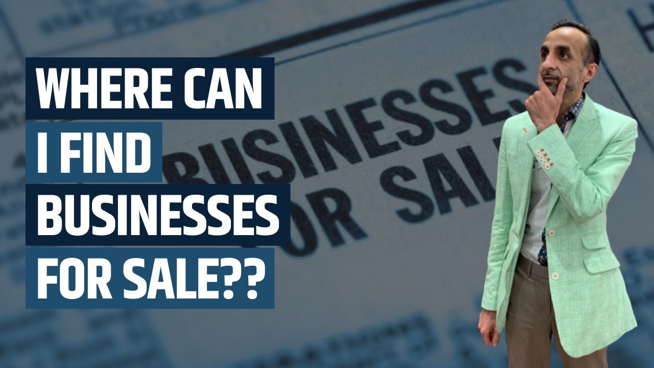 Where can you find Businesses For Sale? YouTube