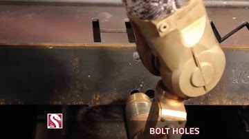 PythonX - Structural Steel CNC Machine Overview Video