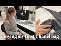 my first Chanel bag | UNBOXING & SHOPPING IN HARRODS