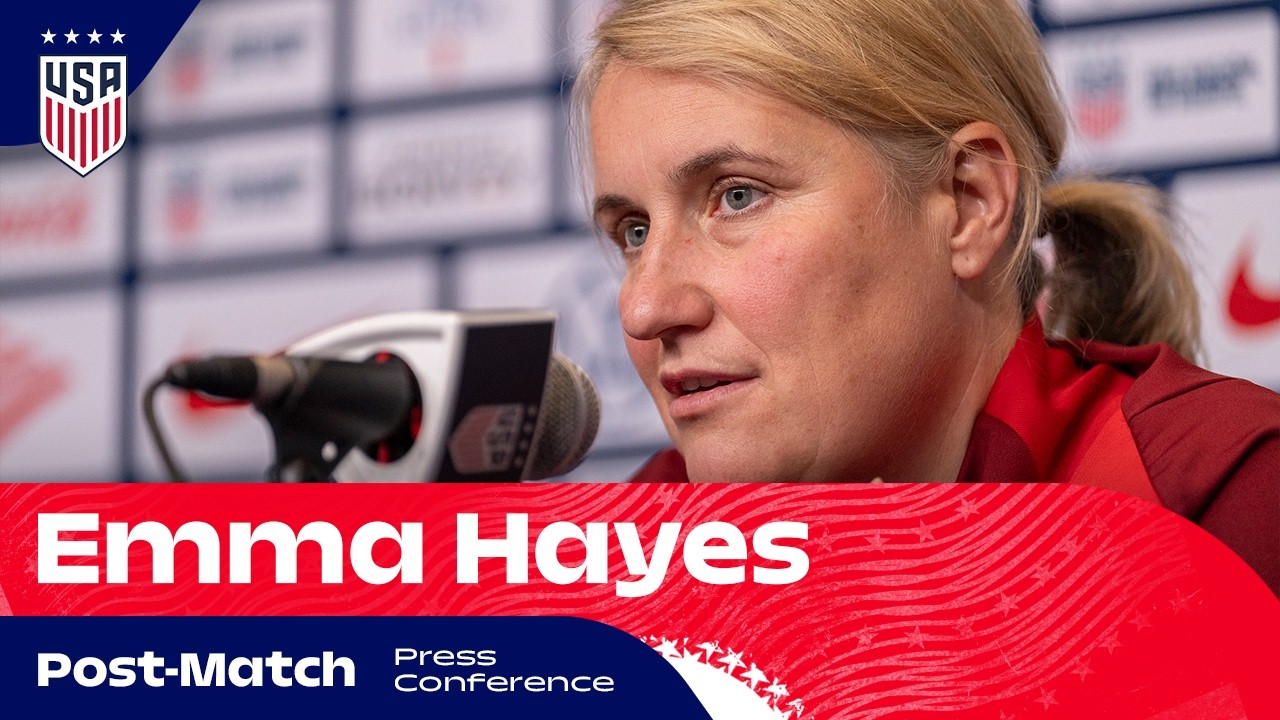 Emma Hayes Post-Match Press Conference | USWNT vs Japan