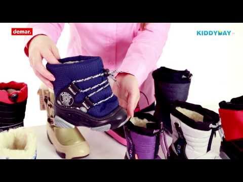 Demar сноубутсы - обзор детской зимней обуви Demar сноубутсы - обзор детской зимней обуви