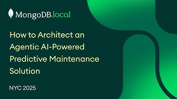 How to Architect an Agentic AI-Powered Predictive Maintenance Solution