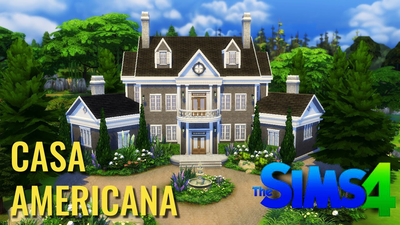 The sims 4 construindo uma casa americana (building an american ...