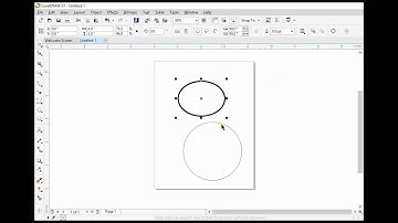 CorelDraw X7 Tutorials - Ellipse Tool