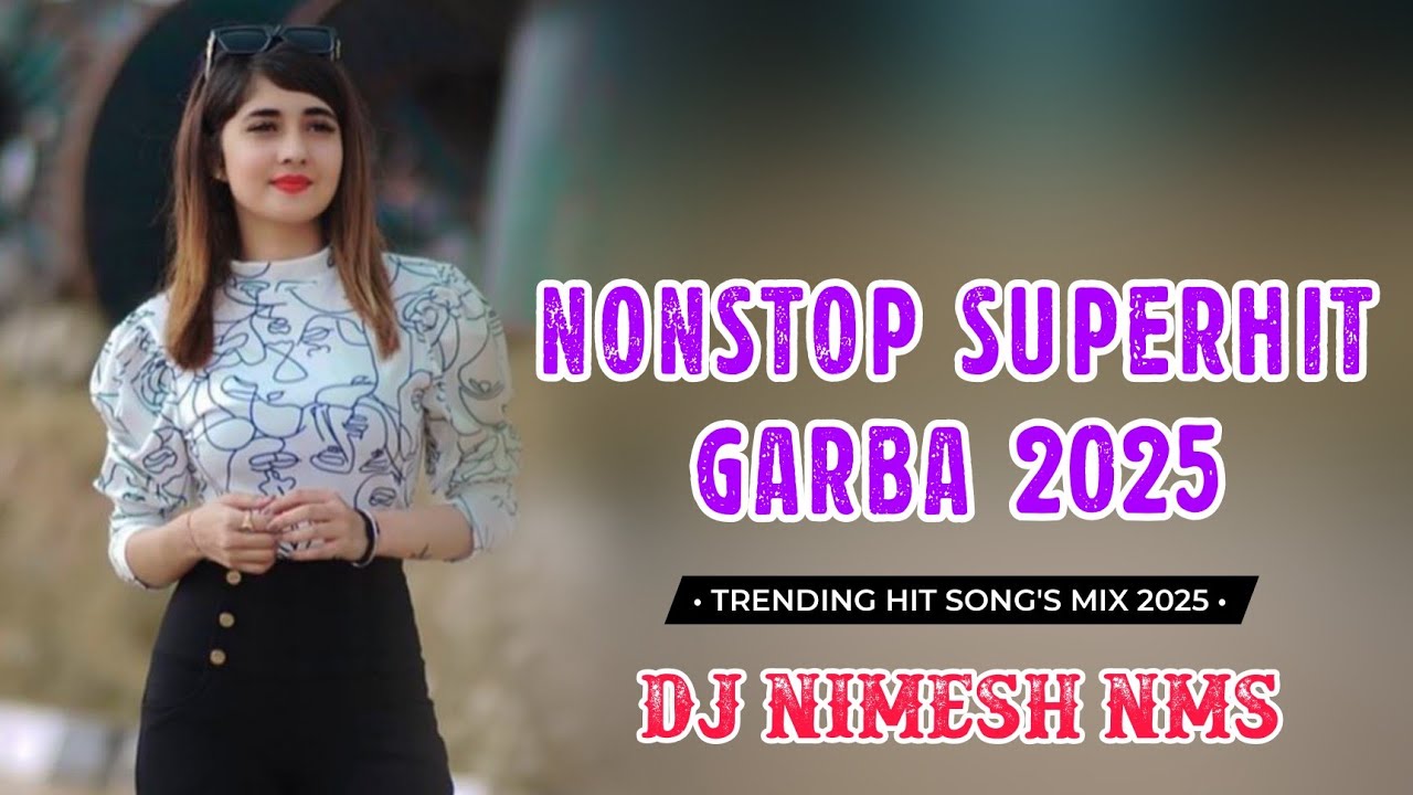Nonstop Superhit Garba 2025 ( Trending Hit Song Mix ) Dj Nimesh NMS 🥁🎤🎶