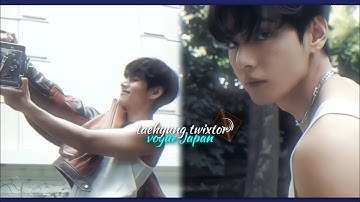Taehyung vogue Japan twixtor 4k||taehyung clips for editing || #4k #twixtor #taehyung 