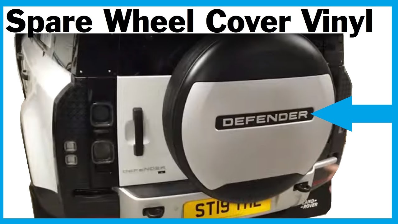 Land Rover Defender 2020 Spare Wheel Cover Vinyl Sticker ...