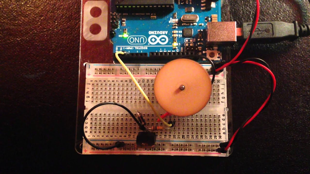 Arduino Lab 45 Controlling The Dc Motor Using A Transistor And