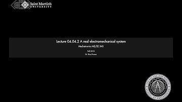 04.04.2 A real electromechanical system
