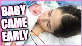 My newborn came early! Labor and Delivery Story