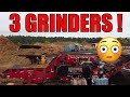 Grinder overload 3 huge machines running simultaneously