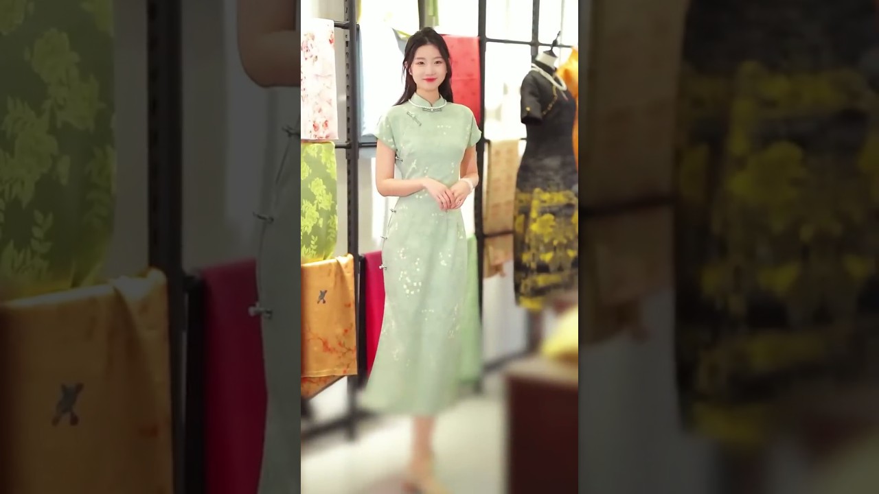 In this life, you must always make a cheongsam for yourself. 