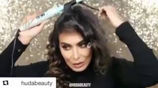 HUDA BEAUTY'S Favorite Styling Tool - LEYLA MILANI HAIR Glam'd Up Triple Threat Curling Iron