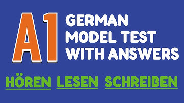 German A1 Hören, Lesen & Schreiben Exam Model Test | Full Exam Preparation #136