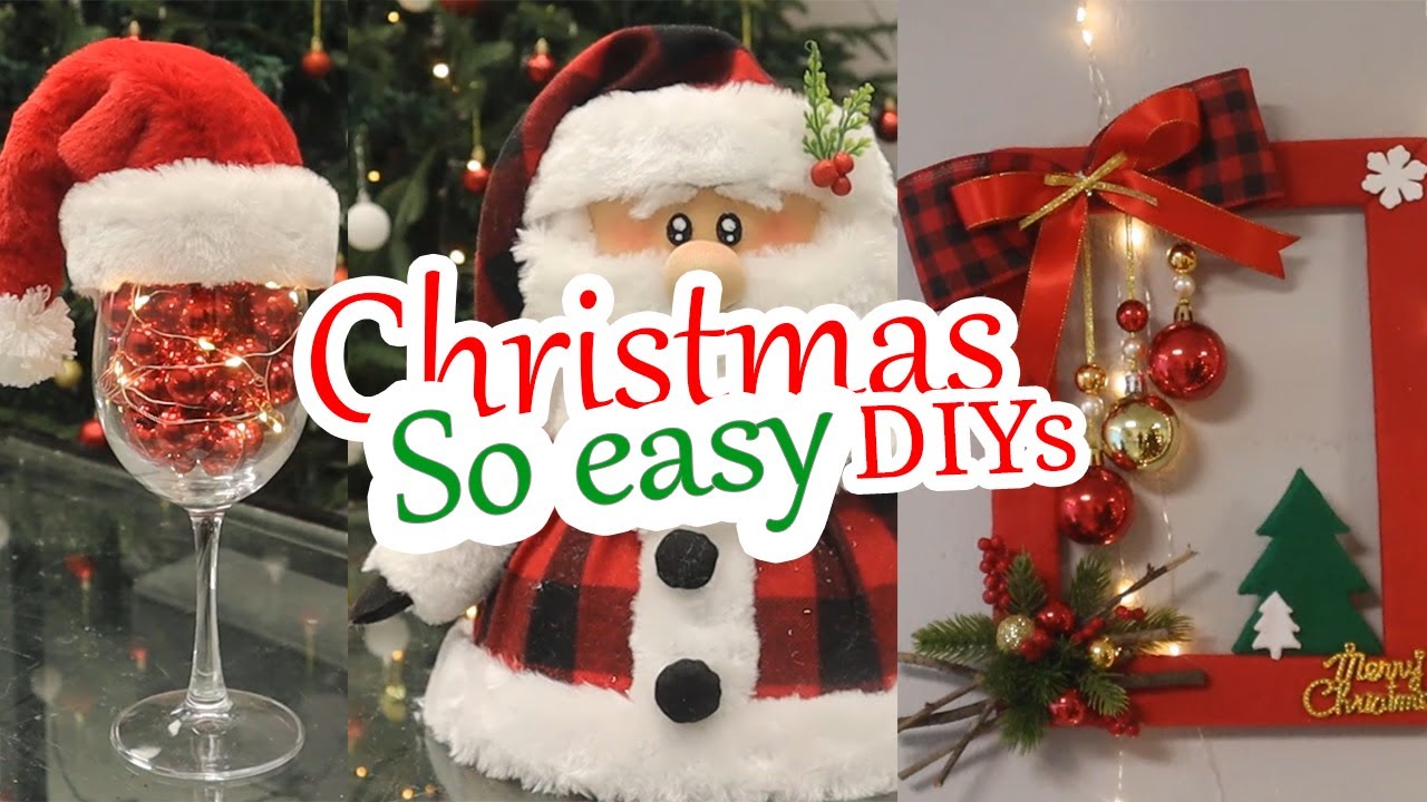 10 Easy Christmas Crafts Anyone Can Make - 2026