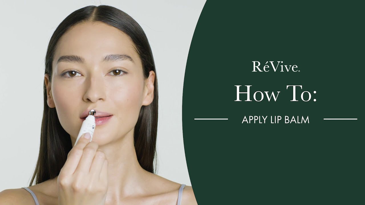 How To Apply Lip Balm R Vive Intensit Moisturizing Lip Balm YouTube How To Apply Lip Balm R Vive Intensit Moisturizing Lip Balm YouTube