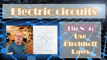 Electric Circuits - Tip 4: Use Kirschhoff Laws ( IB and A-level Physics )