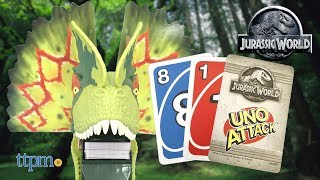 Uno Attack Jurassic World from Mattel